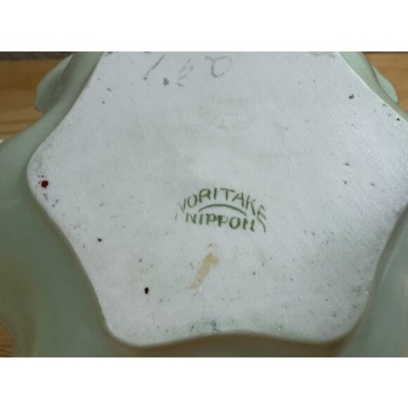 Noritake Nippon Candy Trinket Dish Hand Painted Fine Porcelain Antique Japan 6" - Picture 12 of 14